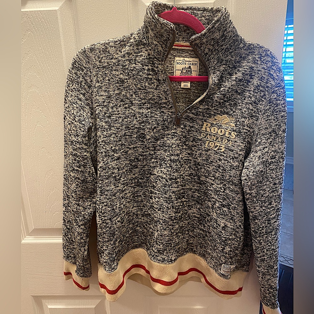 Roots cabin sweater